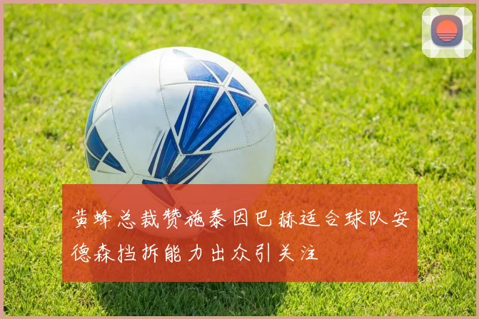 黄蜂总裁赞施泰因巴赫适合球队安德森挡拆能力出众引关注